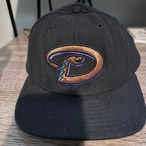 New Era Gray and Black Fitted Cap 7 1/2